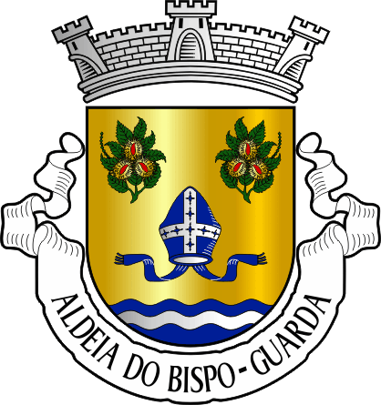 Brasão da freguesia de Aldeia do Bispo - Aldeia do Bispo civil parish, coat-of-arms Brasão da freguesia de Aldeia do Bispo - Aldeia do Bispo civil parish, coat-of-arms