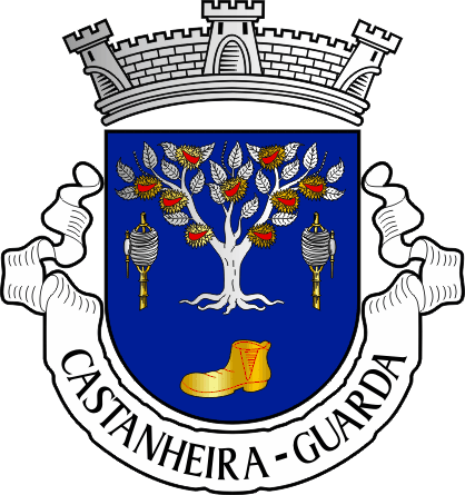 Brasão da freguesia de Castanheira - Castanheira civil parish, coat-of-arms