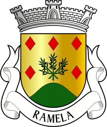 Brasão da freguesia de Ramela - Ramela civil parish, coat-of-arms