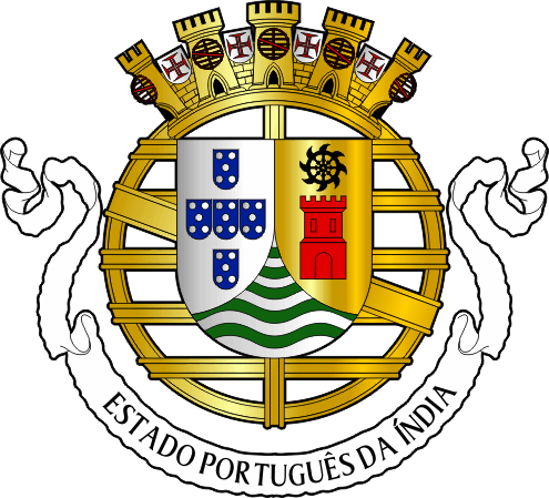 Brasão do Estado Português da Índia - Portuguese India coat-of-arms Brasão do Estado Português da Índia - Portuguese India coat-of-arms