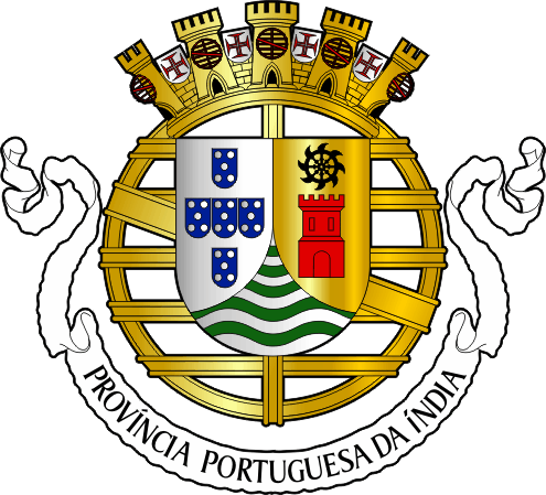 Brasão da província ultramarina da Índia - India overseas province coat-of-arms Brasão da província ultramarina da Índia - India overseas province coat-of-arms