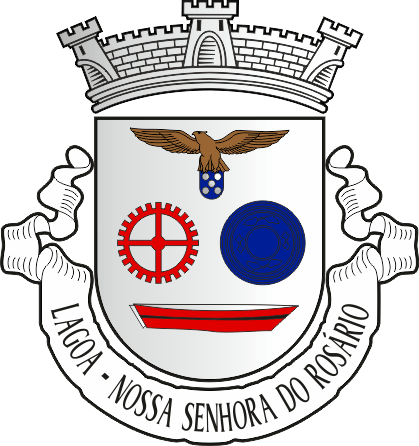 Brasão da freguesia de Lagoa (Nossa Senhora do Rosário) - Lagoa (Nossa Senhora do Rosário) civil parish, coat-of-arms Brasão da freguesia de Lagoa (Nossa Senhora do Rosário) - Lagoa (Nossa Senhora do Rosário) civil parish, coat-of-arms