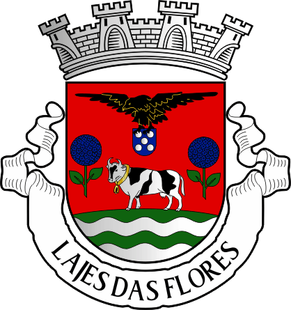 Brasão do Município das Lajes das Flores - Lajes das Flores municipal coat-of-arms