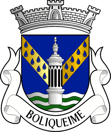 Brasão da freguesia de Boliqueime - Boliqueime civil parish, coat-of-arms Brasão da freguesia de Boliqueime - Boliqueime civil parish, coat-of-arms