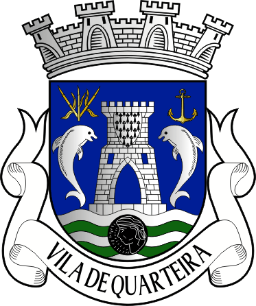 Brasão da freguesia de Quarteira - Quarteira  civil parish, coat-of-arms Brasão da freguesia de Quarteira - Quarteira  civil parish, coat-of-arms