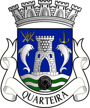 Brasão da freguesia de Quarteira - Quarteira  civil parish, coat-of-arms Brasão da freguesia de Quarteira - Quarteira  civil parish, coat-of-arms
