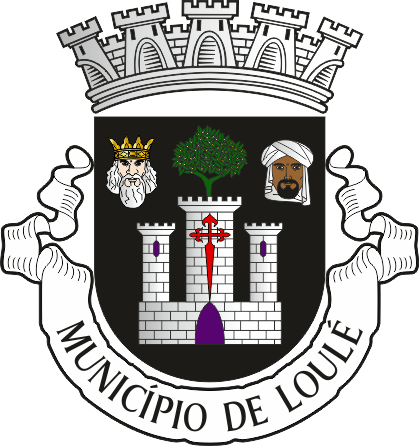 Brasão do Município de Loulé - Loulé municipal coat-of-arms Brasão do Município de Loulé - Loulé municipal coat-of-arms