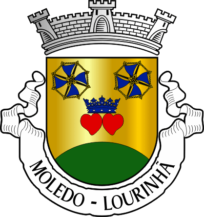 Brasão da antiga freguesia de Moledo - Moledo former civil parish, coat-of-arms