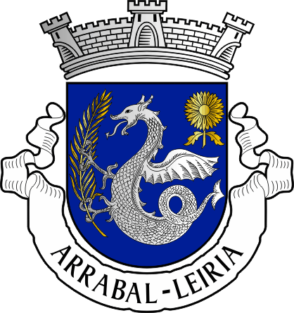 Brasão da freguesia de Arrabal - Arrabal civil parish, coat-of-arms Brasão da freguesia de Arrabal - Arrabal civil parish, coat-of-arms