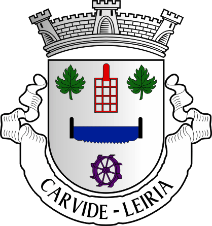 Brasão da antiga freguesia de Carvide - Carvide former civil parish, coat-of-arms