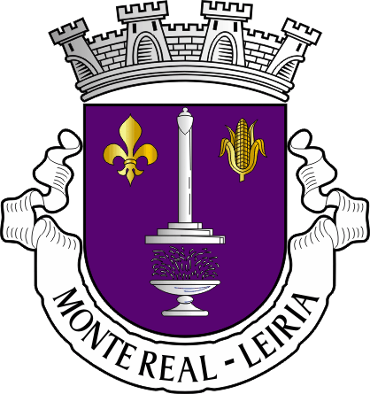 Brasão da antiga freguesia de Monte Real - Monte Real former civil parish, coat-of-arms