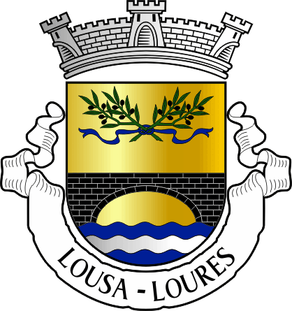 Brasão da freguesia de Lousa - Lousa civil parish, coat-of-arms