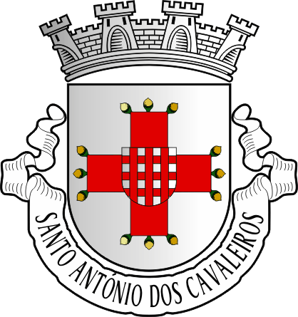 Brasão da antiga freguesia de Santo António dos Cavaleiros - Santo António dos Cavaleiros former civil parish, coat-of-arms