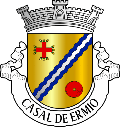 Brasão da antiga freguesia de Casal de Ermio - Casal de Ermio former civil parish, coat-of-arms Brasão da antiga freguesia de Casal de Ermio - Casal de Ermio former civil parish, coat-of-arms