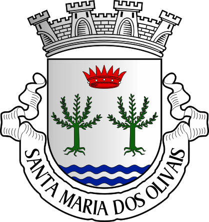 Brasão da antiga freguesia de Olivais - Olivais former civil parish, coat-of-arms Brasão da antiga freguesia de Olivais - Olivais former civil parish, coat-of-arms