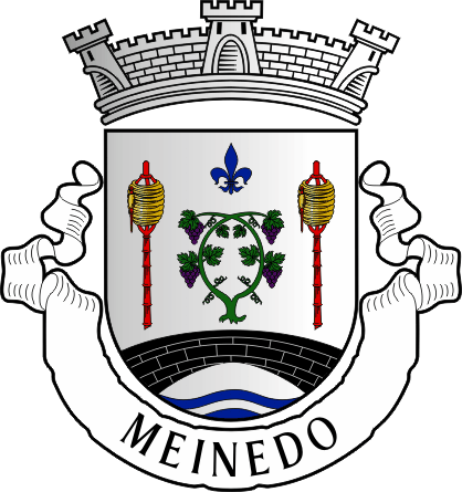Brasão da freguesia de Meinedo - Meinedo civil parish, coat-of-arms Brasão da freguesia de Meinedo - Meinedo civil parish, coat-of-arms