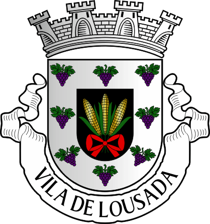 Brasão do município de Lousada - Lousada municipality coat-of-arms