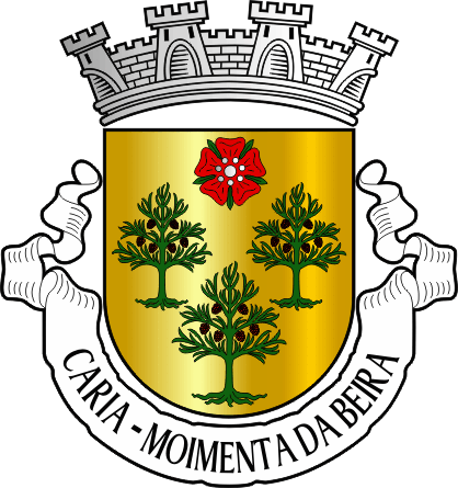 Brasão da freguesia de Caria - Caria civil parish, coat-of-arms Brasão da freguesia de Caria - Caria civil parish, coat-of-arms