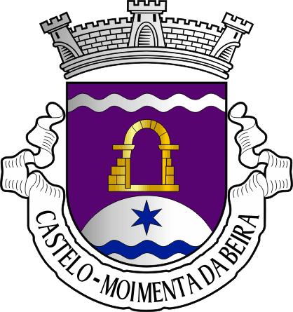 Brasão da freguesia de Castelo - Castelo civil parish, coat-of-arms Brasão da freguesia de Castelo - Castelo civil parish, coat-of-arms