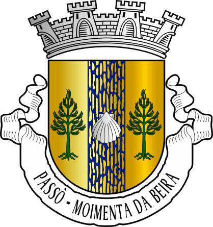 Brasão da freguesia de Passô - Passô civil parish, coat-of-arms Brasão da freguesia de Passô - Passô civil parish, coat-of-arms