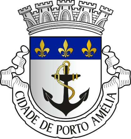 Brasão do Concelho de Porto Amélia - Porto Amélia municipal coat-of-arms