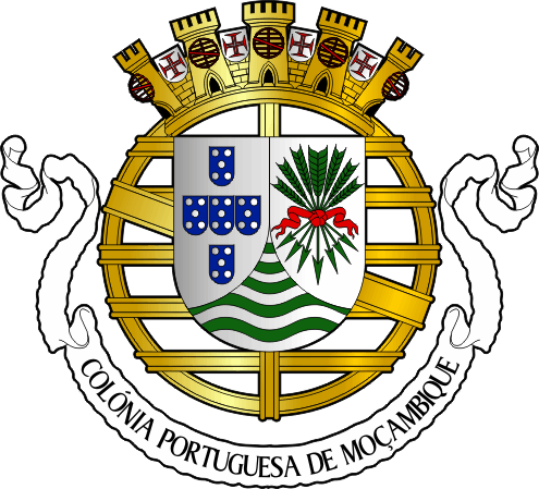 Brasão da colónia de Moçambique - Mozambique colony coat-of-arms