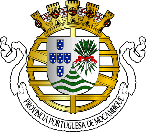 Brasão da província ultramarina de Moçambique - Mozambique overseas province coat-of-arms