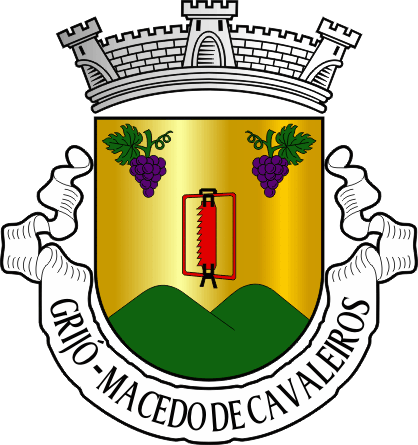 Brasão da freguesia de Grijó - Grijó civil parish, coat-of-arms Brasão da freguesia de Grijó - Grijó civil parish, coat-of-arms