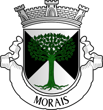 Brasão da freguesia de Morais - Morais civil parish, coat-of-arms Brasão da freguesia de Morais - Morais civil parish, coat-of-arms