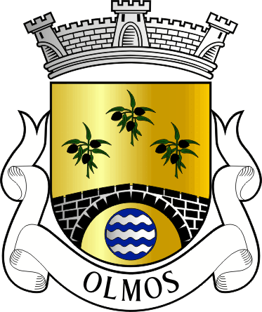 Brasão da freguesia de Olmos - Olmos civil parish, coat-of-arms Brasão da freguesia de Olmos - Olmos civil parish, coat-of-arms