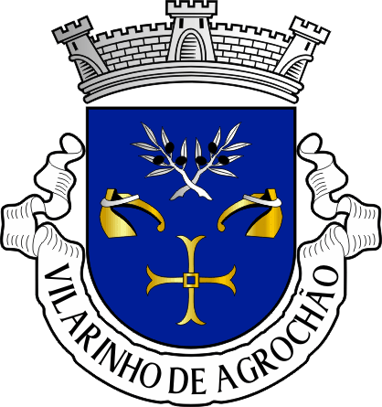 Brasão da freguesia de Vilarinho de Agrochão - Vilarinho de Agrochão civil parish, coat-of-arms Brasão da freguesia de Vilarinho de Agrochão - Vilarinho de Agrochão civil parish, coat-of-arms