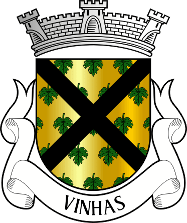 Brasão da freguesia de Vinhas - Vinhas civil parish, coat-of-arms Brasão da freguesia de Vinhas - Vinhas civil parish, coat-of-arms