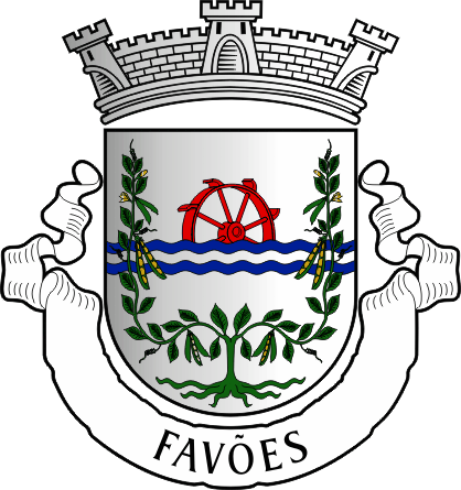Brasão da antiga freguesia de Favões - Favões former civil parish, coat-of-arms Brasão da antiga freguesia de Favões - Favões former civil parish, coat-of-arms