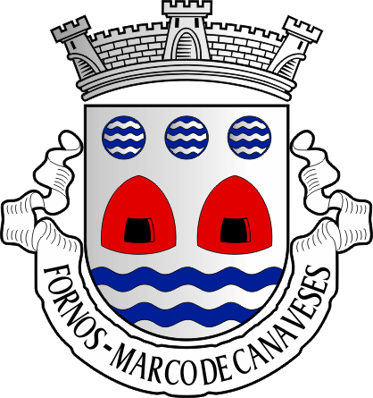 Brasão da antiga freguesia de Fornos - Fornos former civil parish, coat-of-arms Brasão da antiga freguesia de Fornos - Fornos former civil parish, coat-of-arms