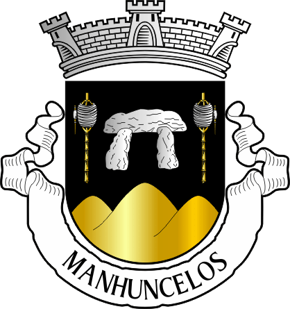 Brasão da antiga freguesia de Manhuncelos - Manhuncelos former civil parish, coat-of-arms Brasão da antiga freguesia de Manhuncelos - Manhuncelos former civil parish, coat-of-arms