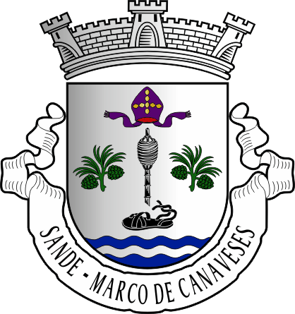 Brasão da antiga freguesia de Sande - Sande former civil parish, coat-of-arms