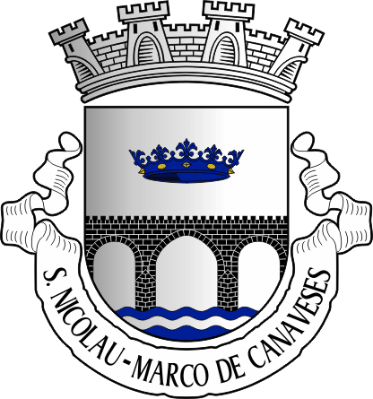 Brasão da antiga freguesia de São Nicolau - São Nicolau former civil parish, coat-of-arms Brasão da antiga freguesia de São Nicolau - São Nicolau former civil parish, coat-of-arms