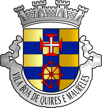 Brasão da Freguesia de Vila Boa de Quires e Maureles - Vila Boa de Quires and Maureles civil parish, coat-of-arms Brasão da Freguesia de Vila Boa de Quires e Maureles - Vila Boa de Quires and Maureles civil parish, coat-of-arms