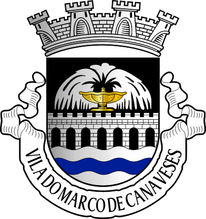 Brasão do Município de Marco de Canaveses - Marco de Canaveses municipal coat-of-arms