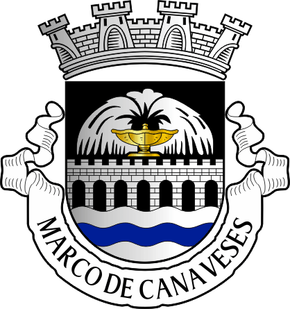 Brasão do Município de Marco de Canaveses - Marco de Canaveses municipal coat-of-arms
