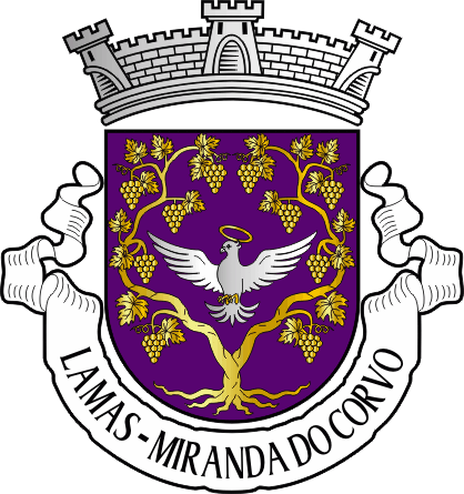 Brasão da freguesia de Lamas - Lamas civil parish, coat-of-arms
