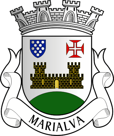Brasão da freguesia de Marialva - Marialva civil parish, coat-of-arms Brasão da freguesia de Marialva - Marialva civil parish, coat-of-arms