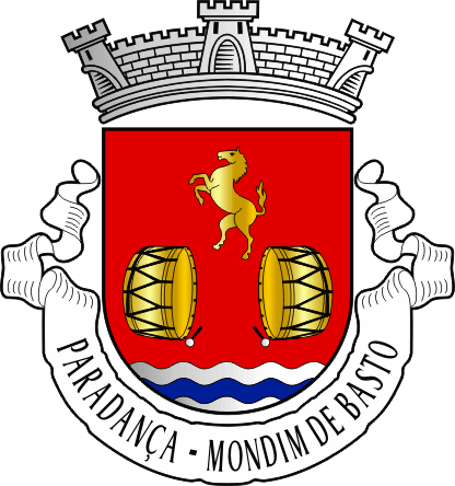 Brasão da antiga freguesia de Paradança - Paradança former civil parish, coat-of-arms