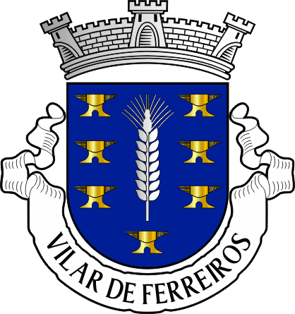 Brasão da freguesia de Vilar de Ferreiros - Vilar de Ferreiros civil parish, coat-of-arms Brasão da freguesia de Vilar de Ferreiros - Vilar de Ferreiros civil parish, coat-of-arms