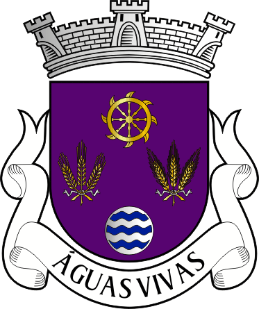Brasão da antiga freguesia de Águas Vivas - Águas Vivas former civil parish, coat-of-arms Brasão da antiga freguesia de Águas Vivas - Águas Vivas former civil parish, coat-of-arms