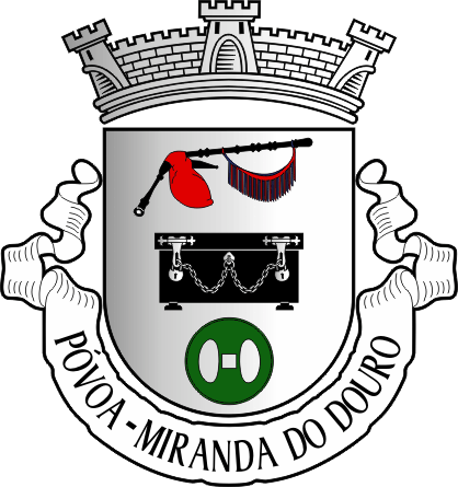 Brasão da freguesia de Póvoa - Póvoa civil parish, coat-of-arms Brasão da freguesia de Póvoa - Póvoa civil parish, coat-of-arms