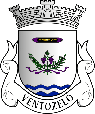 Brasão da antiga freguesia de Ventozelo - Ventozelo former civil parish, coat-of-arms