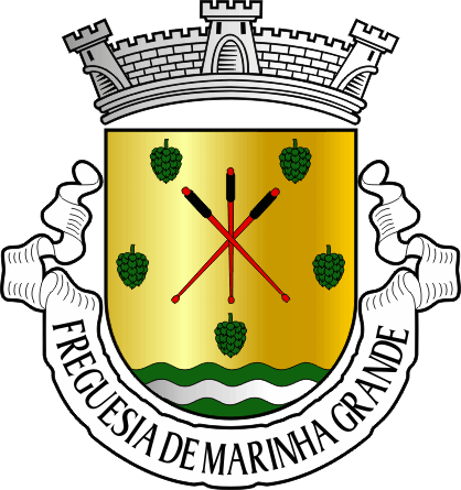 Brasão da freguesia de Marinha Grande - Marinha Grande civil parish, coat-of-arms Brasão da freguesia de Marinha Grande - Marinha Grande civil parish, coat-of-arms