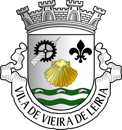 Brasão da freguesia de Vieira de Leiria - Vieira de Leiria civil parish, coat-of-arms Brasão da freguesia de Vieira de Leiria - Vieira de Leiria civil parish, coat-of-arms