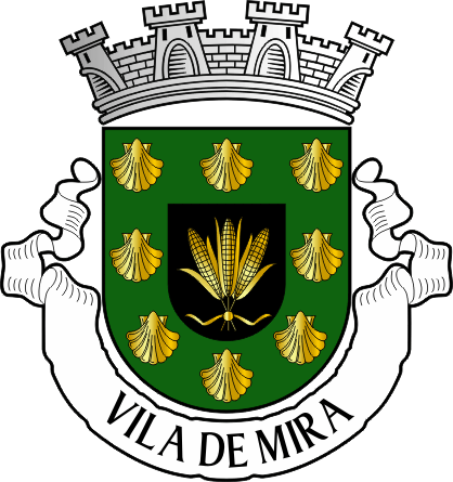 Brasão do município de Mira - Mira municipality coat-of-arms